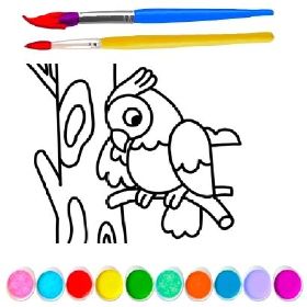 Bird Coloring Book